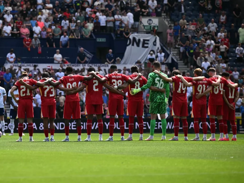 Liverpool starting line-up