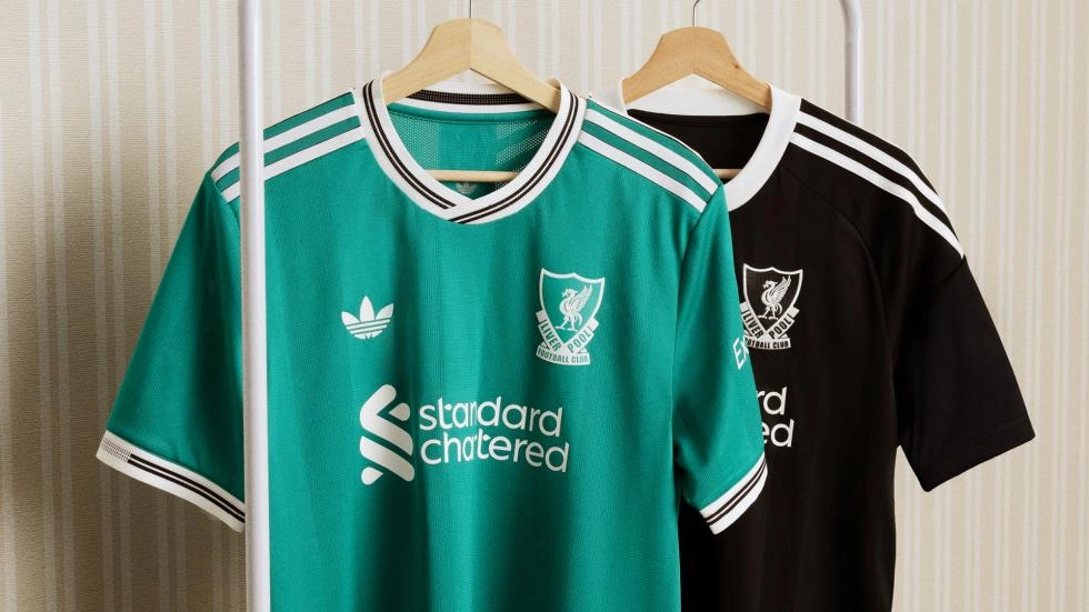 Liverpool's new adidas third kit