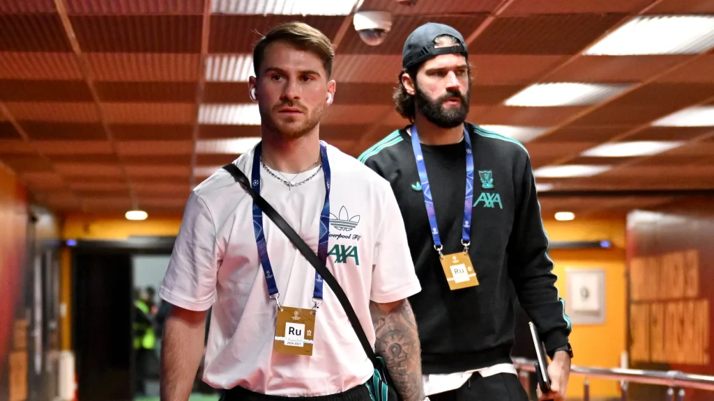 Alexis Mac Allister and Alisson