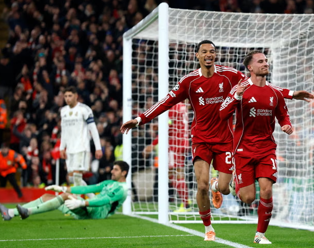 Alexis Mac Allister Liverpool vs Real Madrid