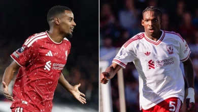 Alexander Isak and Jeremy Jacquet