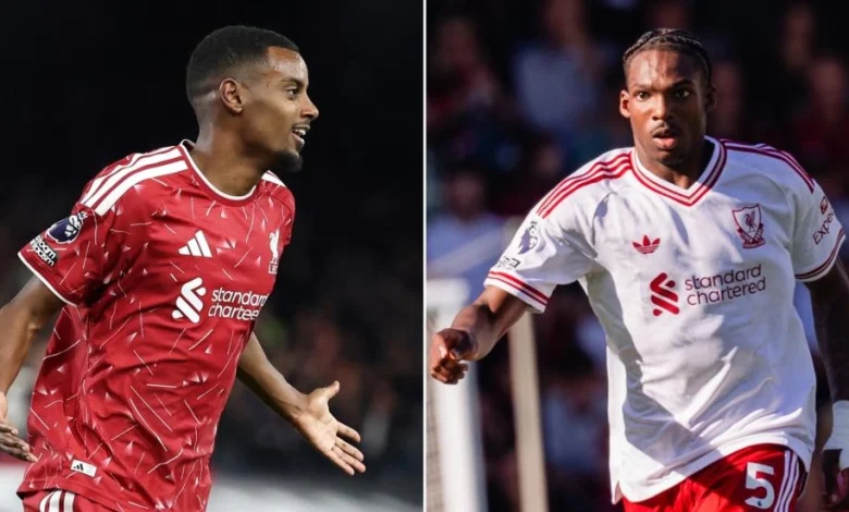 Alexander Isak and Jeremy Jacquet