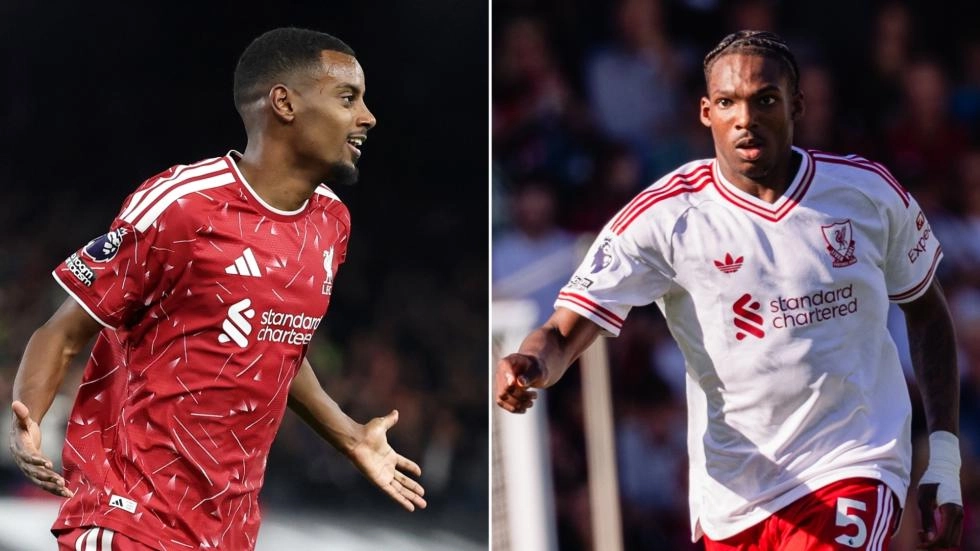 Alexander Isak and Jeremy Jacquet